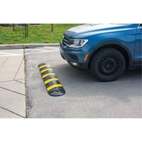 Speed Bump Kit, Rubber, 4' L x 11" W x 2" H CSL Industriel Inc.
