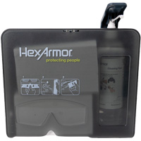 Wall Mounted Eyewear Cleaning Station, Metal, 11.8" L x 10.4" H CSL Industriel Inc.