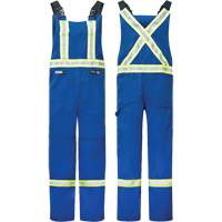 Westex&reg; DH Antistatic 6.5 oz. Flame Resistant Bib Pants, Small, Royal Blue CSL Industriel Inc.