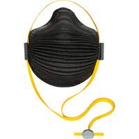 AirWave M Series Black Disposable Masks with SmartStrap&reg; & Full Foam Flange, N95, NIOSH Certified, Medium/Large CSL Industriel Inc.