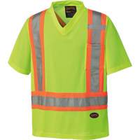 6989 Traffic Micro Mesh T-Shirt, X-Small, High Visibility Lime-Yellow CSL Industriel Inc.