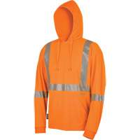 6964 Bird's-Eye Safety Hoodie, Small, High Visibility Orange CSL Industriel Inc.