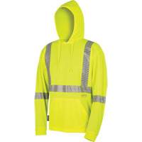 6965 Bird's-Eye Safety Hoodie, Small, High Visibility Lime-Yellow CSL Industriel Inc.