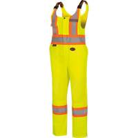 6000W Women's High-Visibility Traffic Safety Overalls, Polyester, X-Small, High Visibility Lime-Yellow CSL Industriel Inc.