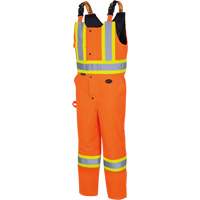 5040 Waterpoof Quilted Safety Overalls, Polyester, Small, High Visibility Orange CSL Industriel Inc.