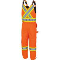5040 Waterpoof Quilted Safety Overalls, Polyester, Small, High Visibility Orange CSL Industriel Inc.