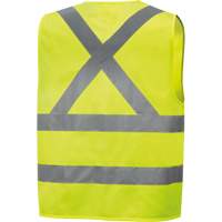 6886 High-Visibility Tricot Safety Vest, High Visibility Lime-Yellow, Small, Polyester CSL Industriel Inc.