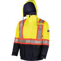 4485 Defender&reg; FR/Arc/Antistatic Trilaminate Safety Jacket, Small, Black/High Visibility Yellow, 11 cal/cm² CSL Industriel Inc.