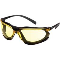 Lunettes de s&eacute;curit&eacute; Proximity, Lentille Ambr&eacute;e, Antibu&eacute;e, ANSI Z87+/R&eacute;pond ou surpasse la norme CSA Z94.3 CSL Industriel Inc.