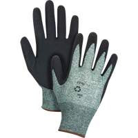 Gants &eacute;cologiques enduits &agrave; prise cr&ecirc;p&eacute;e, 10, R&ecirc;vetement Mousse de latex, Calibre 15, Enveloppe en Nylon/rPET CSL Industriel Inc.