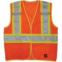 Veste Open Road “BTE”, Orange haute visibilit&eacute;, Moyen/Petit CSL Industriel Inc.