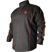 BSX&reg; Contoured FR Welding Jacket, Cotton, 2X-Large, Black CSL Industriel Inc.