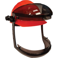 Facetec with Cap Attachment for Slotted Hard Hats, Ratchet Suspension CSL Industriel Inc.