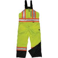 Ripstop Insulated Safety Bib Overall, Polyester, X-Small, High Visibility Lime-Yellow CSL Industriel Inc.