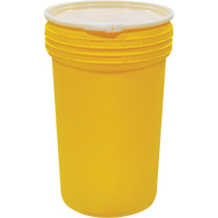Plastic Lab Pack Nestable Drum with Lever-Lock, 55 US gal., Mobile CSL Industriel Inc.