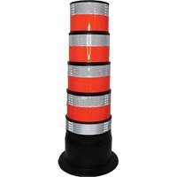 Channelizer, 47.25" High, Orange/White CSL Industriel Inc.