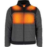 M12 Heated Quietshell Jacket with Battery, Men's, Small, Grey CSL Industriel Inc.