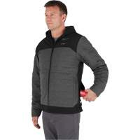 M12 Heated Quietshell Jacket with Battery, Men's, Small, Grey CSL Industriel Inc.