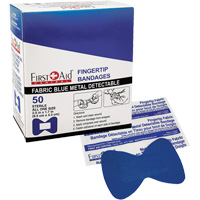 Bandages, Fingertip, Fabric Metal Detectable, Non-Sterile CSL Industriel Inc.
