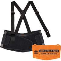Proflex 1675 Back Support Brace with Cooling/Warming Pack, Spandex, X-Small CSL Industriel Inc.