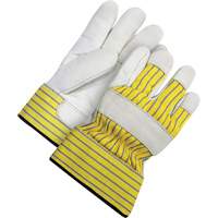 Lined Fitter's Gloves with Safety Cuff, 2X-Large, Grain Cowhide Palm, Acrylic-Pile Inner Lining CSL Industriel Inc.