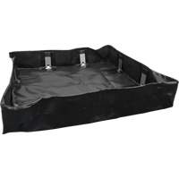 Berme repliable, Capacit&eacute; 30 gal. US, 2' la x 4' lo x 6" h, Support &agrave; encliqueter CSL Industriel Inc.