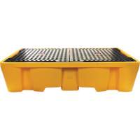 Double palette de d&eacute;versements IBC, Capacit&eacute; de d&eacute;versement 317 gal. US, 89" x 57" x 23" CSL Industriel Inc.