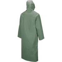 Manteau long avec capuchon d&eacute;tachable Hurricane 851, Petit, Vert CSL Industriel Inc.