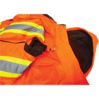 Parka d'hiver imperm&eacute;able 7-en-1, Orange haute visibilit&eacute;, Moyen CSL Industriel Inc.