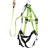 FBH-10000A6440-4 4' Class A Harness & Lanyard with 350 lbs. Capacity, Harness/Lanyard Combo CSL Industriel Inc.