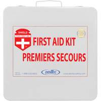 Shield First Aid Kit, Meets/Exceeds CSA Z1220-24 Type 2 Low-Risk Environment, Medium (26-50 Workers) CSL Industriel Inc.