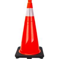 Premium Traffic Cone, 28", Orange, 4" Reflective Collar(s) CSL Industriel Inc.