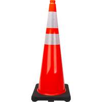 Premium Traffic Cone, 36", Orange, 4" & 6" Reflective Collar(s) CSL Industriel Inc.