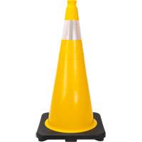 Premium Traffic Cone, 28", Yellow, 4" Reflective Collar(s) CSL Industriel Inc.