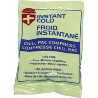 Instant Chill Pac Compress, Cold, Single Use, 4" x 6" CSL Industriel Inc.