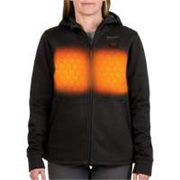 M12 Heated Hoodie with Battery, Women's, Medium, Black, Poly-Cotton CSL Industriel Inc.