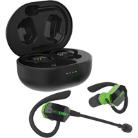 Black & Green UltraComm Aware Bluetooth Earbuds CSL Industriel Inc.