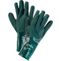 Double Dipped Green Gloves, 12" L, PVC, Cotton Jersey Inner Lining, 70-mil CSL Industriel Inc.
