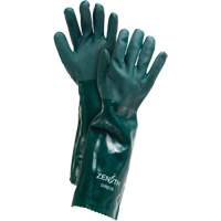 Double Dipped Green Gloves, 18" L, PVC, Cotton Jersey Inner Lining, 70-mil CSL Industriel Inc.