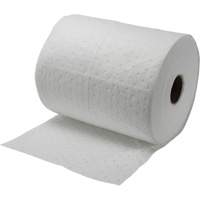 Rouleaux absorbants li&eacute;es, Poids moyen, 150' lo x 15" la, Absorption 10 gal. CSL Industriel Inc.