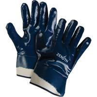 Gants &agrave; poignet de s&eacute;curit&eacute; de poids lourd, 11/2T-Grand, R&ecirc;vetement Nitrile, Enveloppe en Coton CSL Industriel Inc.