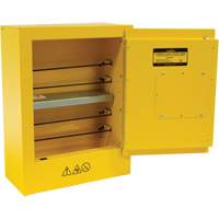 Mini Flammable Safety Cabinet, 2 Gal., 1 Door, 17" W x 22" H x 8" D CSL Industriel Inc.
