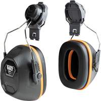 Cache-oreilles pour casques de s&eacute;curit&eacute;, Fixation pour casque, 27 NRR dB CSL Industriel Inc.
