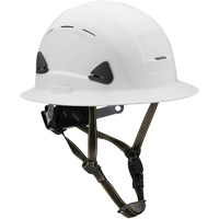Fibre Metal Climbing Style Helmet with Full Brim, Meets CSA Type 2, Ratchet Suspension, Vented CSL Industriel Inc.
