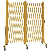 Barri&egrave;re extensible, 84" h x 20' lo, Jaune CSL Industriel Inc.