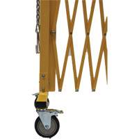 Barri&egrave;re extensible, 84" h x 20' lo, Jaune CSL Industriel Inc.