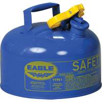 Safety Can for Kerosene, Type I, Galvanized Steel, 2 US gal., Blue, FM Approved/UL/ULC Listed CSL Industriel Inc.