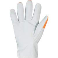 Gants haute visibilit&eacute; r&eacute;sistants &agrave; la coupe Endura Pro, Taille Petit, Enveloppe en Cuir de vache, ASTM ANSI niveau A6 CSL Industriel Inc.