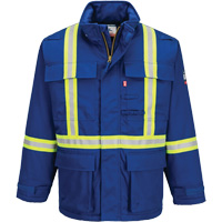 Parka dhiver isol&eacute;e 88/12 Bizflame, Bleu, Petit CSL Industriel Inc.