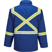 Parka dhiver isol&eacute;e 88/12 Bizflame, Bleu, Petit CSL Industriel Inc.